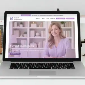 Bookkeeping Website Template (Full Site)