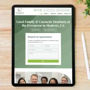 Dentistry Website Template (Landing Page)