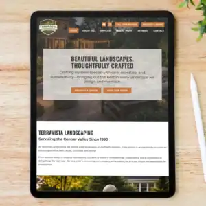 Landscaping Website Template (Landing Page)